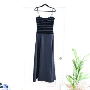 Tadashi Vintage Size 12 Velvet Fairy Grunge Maxi Dress